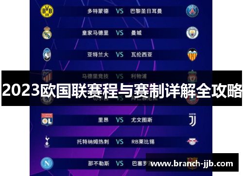 2023欧国联赛程与赛制详解全攻略