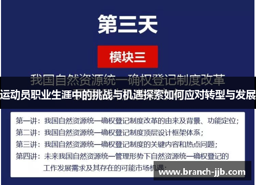 运动员职业生涯中的挑战与机遇探索如何应对转型与发展