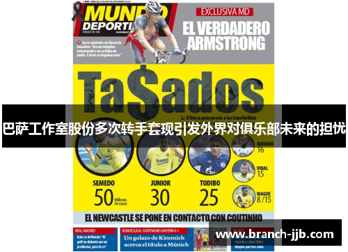 巴萨工作室股份多次转手套现引发外界对俱乐部未来的担忧 巴萨工作室股份多次转手套现引发外界对俱乐部未来的担忧